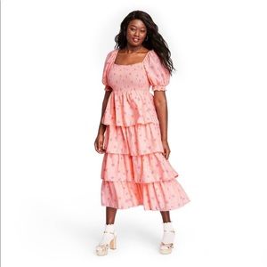 NWT LOVESHACKFANCYxTARGET MIDI DRESS